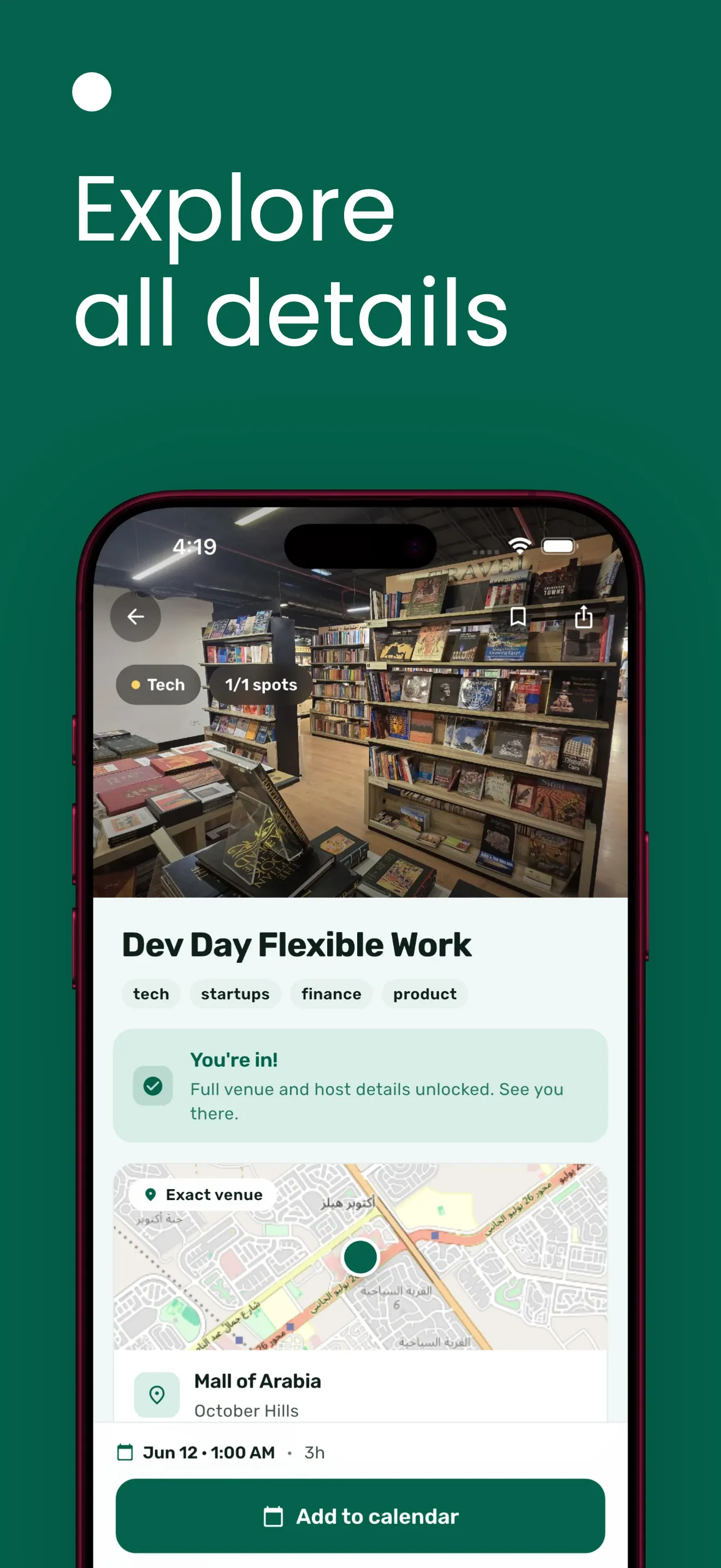 Rafeeq app screenshot 4